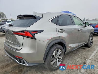Trzecie zdjęcie samochodu z tyłu: 2020 LEXUS NX 300H BASE VIN:JTJGJRDZXL2143505 - miniatura