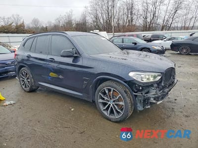 Czwarte zdjęcie samochodu z boku: 2020 BMW X3 XDRIVE30I VIN:5UXTY5C07L9C92620 - miniatura
