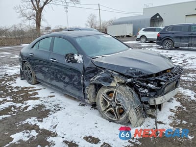 Czwarte zdjęcie samochodu z boku: 2021 MERCEDES-BENZ CLA 250 4MATIC VIN:W1K5J4HB8MN194811 - miniatura