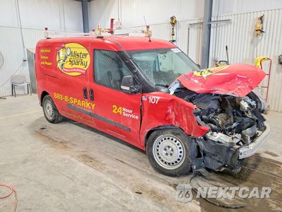 Czwarte zdjęcie samochodu z boku: 2022 RAM PROMASTER CITY TRADESMAN UTILITY / SERVICE VAN VIN:ZFBHRFAB0N6W80422 - miniatura