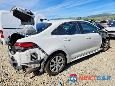 Trzecie zdjęcie samochodu z tyłu: 2022 TOYOTA COROLLA LE VIN:5YFEPMAE7NP365386 - miniatura