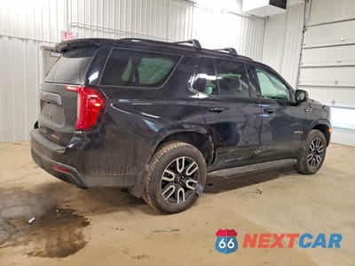 Trzecie zdjęcie samochodu z tyłu: 2021 GMC YUKON AT4 VIN:1GKS2CKD9MR441149 - miniatura