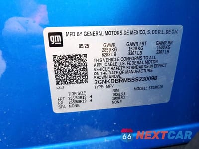 Zdjęcie 14 z 14 samochodu: 2025 CHEVROLET BLAZER LT VIN:3GNKDBRM5SS230098 - miniatura