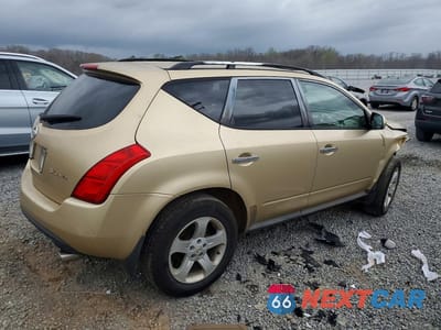 Trzecie zdjęcie samochodu z tyłu: 2003 NISSAN MURANO SL VIN:JN8AZ08W83W204411 - miniatura
