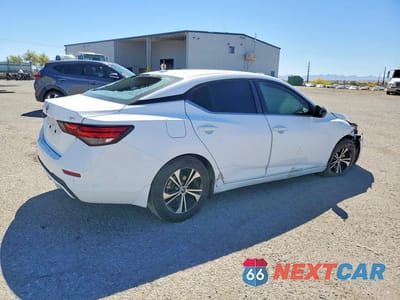 Trzecie zdjęcie samochodu z tyłu: 2021 NISSAN SENTRA SV VIN:3N1AB8CV8MY208582 - miniatura
