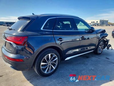 Trzecie zdjęcie samochodu z tyłu: 2021 AUDI Q5 PREMIUM PLUS VIN:WA1BAAFY1M2118880 - miniatura
