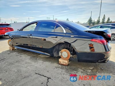 Drugie zdjęcie samochodu z przodu: 2022 MERCEDES-BENZ S 580 4MATIC VIN:W1K6G7GB4NA124396 - miniatura