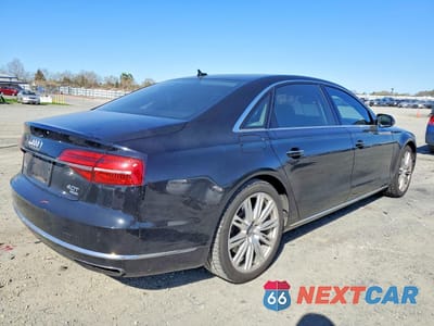 Trzecie zdjęcie samochodu z tyłu: 2015 AUDI A8 L QUATTRO VIN:WAU32AFD0FN001777 - miniatura