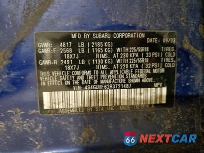 Zdjęcie 13 z 13 samochodu: 2024 SUBARU CROSSTREK SPORT VIN:4S4GUHF62R3721487 - miniatura