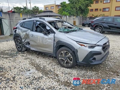 Czwarte zdjęcie samochodu z boku: 2024 SUBARU CROSSTREK PREMIUM VIN:JF2GUADC4R8353595 - miniatura