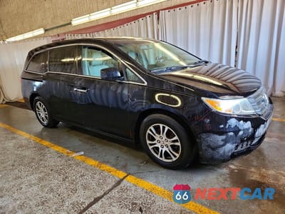 Czwarte zdjęcie samochodu z boku: 2013 HONDA ODYSSEY EXL VIN:5FNRL5H61DB057352 - miniatura