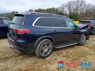 Trzecie zdjęcie samochodu z tyłu: 2021 MERCEDES-BENZ GLS 450 4MATIC VIN:4JGFF5KE7MA425113 - miniatura