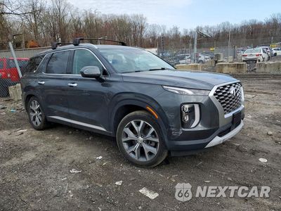 Czwarte zdjęcie samochodu z boku: 2021 HYUNDAI PALISADE SEL VIN:KM8R44HE8MU224064 - miniatura