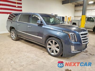 Czwarte zdjęcie samochodu z boku: 2019 CADILLAC ESCALADE ESV PREMIUM LUXURY VIN:1GYS4JKJ5KR183302 - miniatura