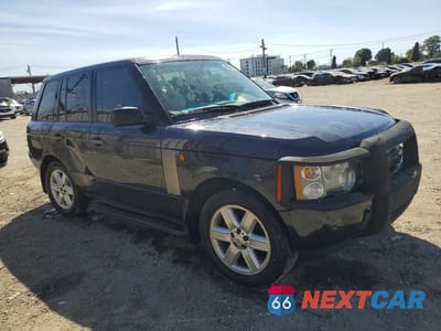 Czwarte zdjęcie samochodu z boku: 2004 LAND ROVER RANGE ROVER HSE VIN:SALME11454A156277 - miniatura