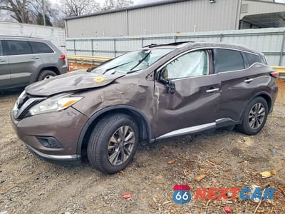 2016 NISSAN MURANO SL 5N1AZ2MG6GN104272 - główne zdjęcie licytacji z USA - miniatura