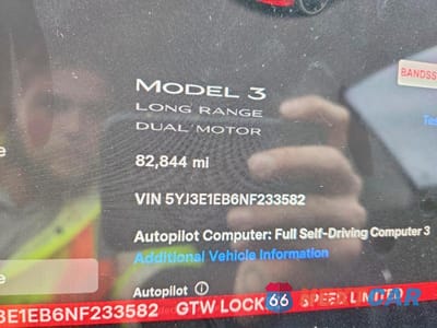 Zdjęcie 9 z 12 samochodu: 2022 TESLA MODEL 3 VIN:5YJ3E1EB6NF233582 - miniatura
