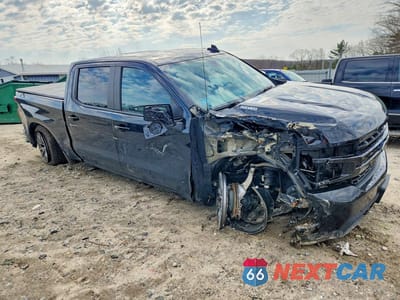 Czwarte zdjęcie samochodu z boku: 2021 CHEVROLET SILVERADO K1500 RST VIN:3GCUYEET9MG208938 - miniatura