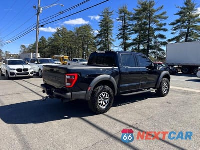 Czwarte zdjęcie samochodu z boku: 2022 FORD F150 RAPTOR VIN:1FTFW1RG3NFA85449 - miniatura