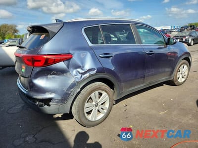 Trzecie zdjęcie samochodu z tyłu: 2018 KIA SPORTAGE LX VIN:KNDPM3AC2J7481827 - miniatura