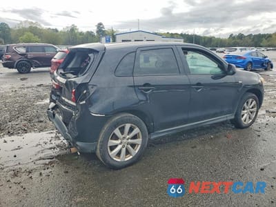 Trzecie zdjęcie samochodu z tyłu: 2014 MITSUBISHI OUTLANDER SPORT ES VIN:4A4AP3AU8EE028084 - miniatura
