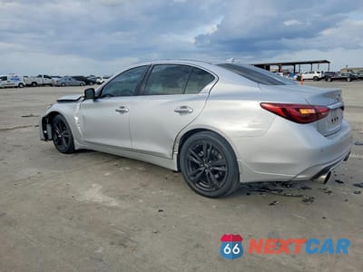 Drugie zdjęcie samochodu z przodu: 2019 INFINITI Q50 3.0T SIGNATURE EDITION VIN:JN1EV7AP7KM541587 - miniatura