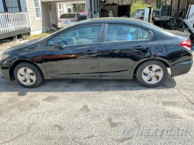 Trzecie zdjęcie samochodu z tyłu: 2014 HONDA CIVIC LX VIN:19XFB2F56EE267676 - miniatura