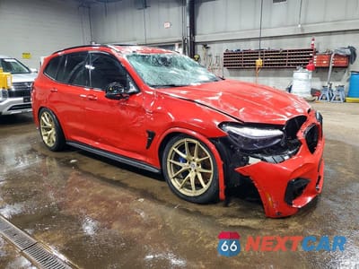 Czwarte zdjęcie samochodu z boku: 2021 BMW X3 M COMPETITION VIN:5YMTS0C06M9H18974 - miniatura