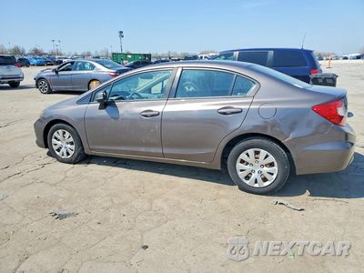 Drugie zdjęcie samochodu z przodu: 2012 HONDA CIVIC LX VIN:19XFB2F58CE106517 - miniatura