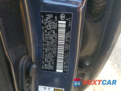 Zdjęcie 12 z 12 samochodu: 2012 TOYOTA PRIUS THREE VIN:JTDKN3DU0C1610603 - miniatura