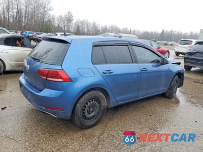 Trzecie zdjęcie samochodu z tyłu: 2019 VOLKSWAGEN GOLF S VIN:3VWG57AU1KM008096 - miniatura