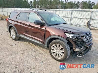 Czwarte zdjęcie samochodu z boku: 2020 FORD EXPLORER LIMITED VIN:1FMSK8FH9LGB39484 - miniatura