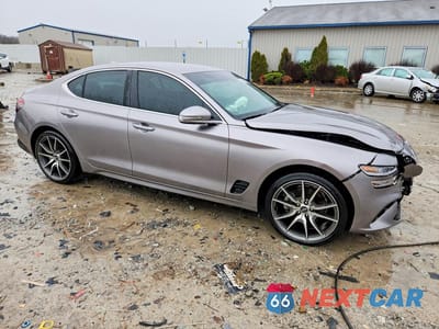 Czwarte zdjęcie samochodu z boku: 2023 GENESIS G70 2.0T VIN:KMTG34TAXPU134424 - miniatura