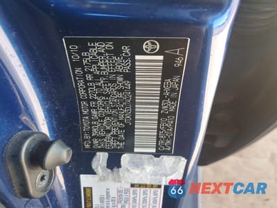Zdjęcie 12 z 12 samochodu: 2010 TOYOTA PRIUS II VIN:JTDKN3DU7A0241449 - miniatura