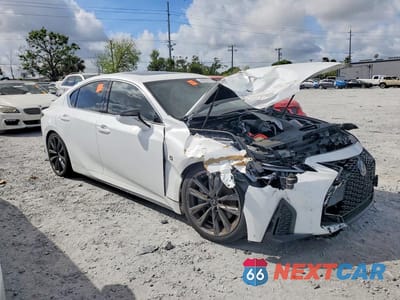 Czwarte zdjęcie samochodu z boku: 2023 LEXUS IS 350 F SPORT VIN:JTHGZ1B21P5062043 - miniatura