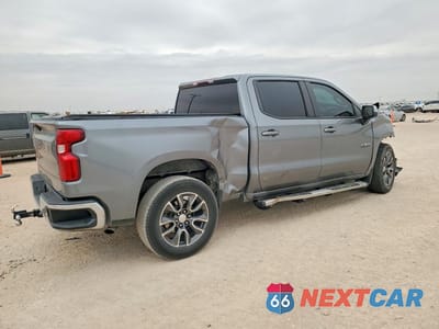 Trzecie zdjęcie samochodu z tyłu: 2020 CHEVROLET SILVERADO C1500 LT VIN:3GCPWCEK6LG200065 - miniatura