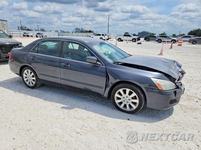 Czwarte zdjęcie samochodu z boku: 2007 HONDA ACCORD EX VIN:1HGCM66557A085298 - miniatura