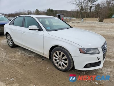 Czwarte zdjęcie samochodu z boku: 2011 AUDI A4 PREMIUM PLUS VIN:WAUFFAFL4BN025602 - miniatura