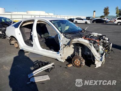 Czwarte zdjęcie samochodu z boku: 2018 HONDA ACCORD HYBRID VIN:1HGCV3F16JA011873 - miniatura