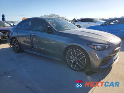 Czwarte zdjęcie samochodu z boku: 2022 MERCEDES-BENZ C 300 VIN:W1KAF4GBXNR048955 - miniatura