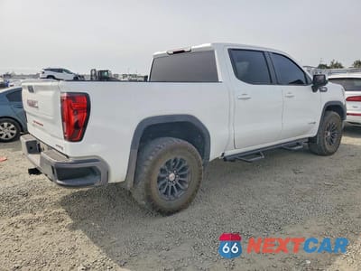 Trzecie zdjęcie samochodu z tyłu: 2021 GMC SIERRA K1500 AT4 VIN:1GTU9EET5MZ381630 - miniatura