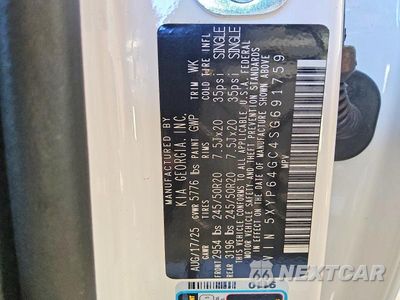Zdjęcie 14 z 14 samochodu: 2025 KIA TELLURIDE S VIN:5XYP64GC4SG691759 - miniatura