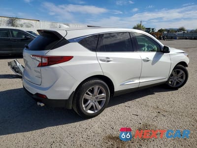 Trzecie zdjęcie samochodu z tyłu: 2020 ACURA RDX ADVANCE VIN:5J8TC2H7XLL024103 - miniatura