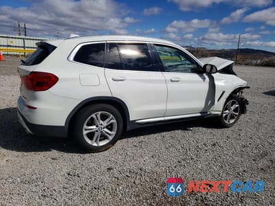 Trzecie zdjęcie samochodu z tyłu: 2019 BMW X3 XDRIVE30I VIN:5UXTR9C55KLD93530 - miniatura