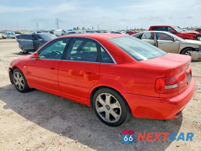 Drugie zdjęcie samochodu z przodu: 2002 AUDI S4 VIN:WAURD68D52A000320 - miniatura