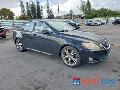 Czwarte zdjęcie samochodu z boku: 2009 LEXUS IS 250 BASE VIN:JTHBK262392088792 - miniatura