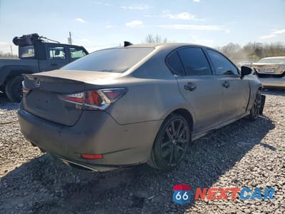 Trzecie zdjęcie samochodu z tyłu: 2016 LEXUS GS 200T BASE VIN:JTHBA1BL6GA001286 - miniatura
