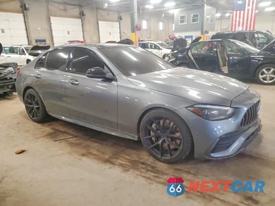 Czwarte zdjęcie samochodu z boku: 2023 MERCEDES-BENZ C 43 AMG VIN:W1KAF8HB9PR100004 - miniatura