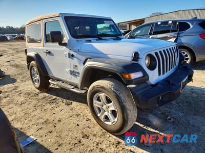 Czwarte zdjęcie samochodu z boku: 2019 JEEP WRANGLER SPORT VIN:1C4GJXAG3KW537106 - miniatura
