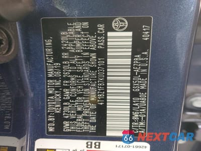 Zdjęcie 12 z 12 samochodu: 2019 TOYOTA AVALON LIMITED VIN:4T1BZ1FB7KU037101 - miniatura